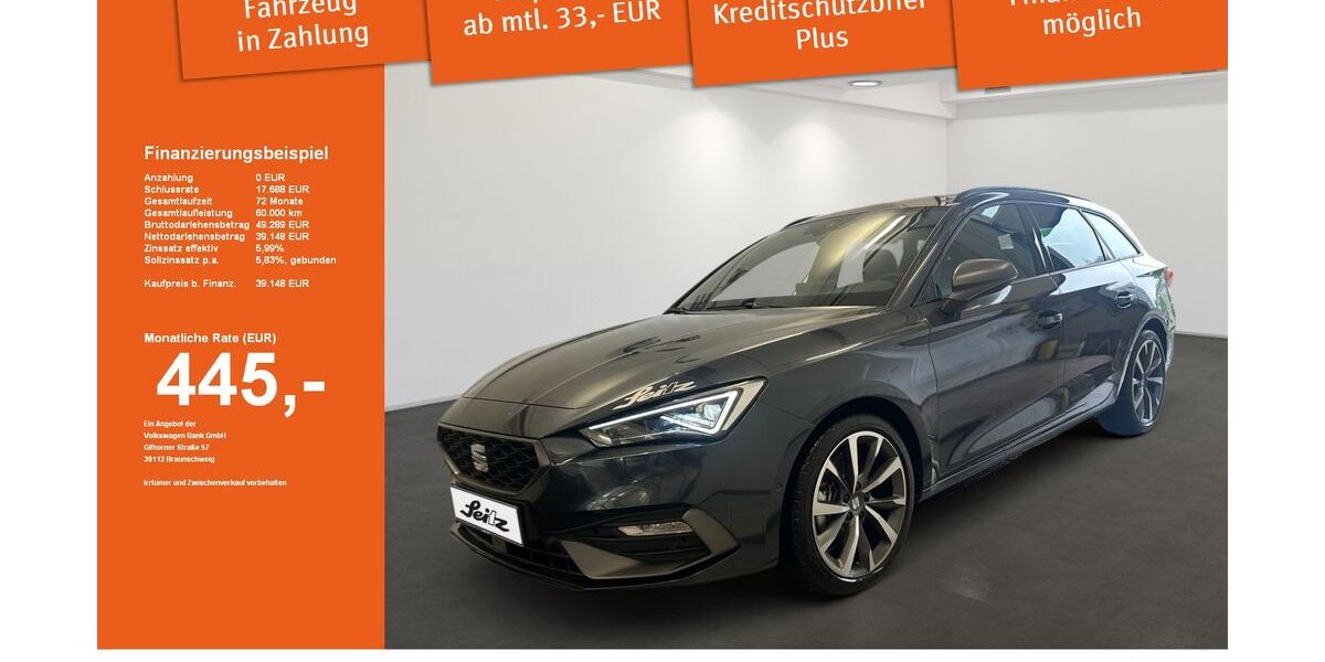 Seat Leon 14.150 km 31.680 &euro; Kempten 87437