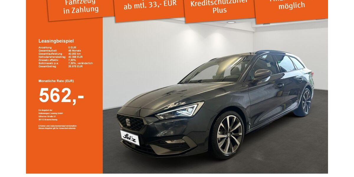 Seat Leon 14.150 km 39.298 &euro; Kempten 87437