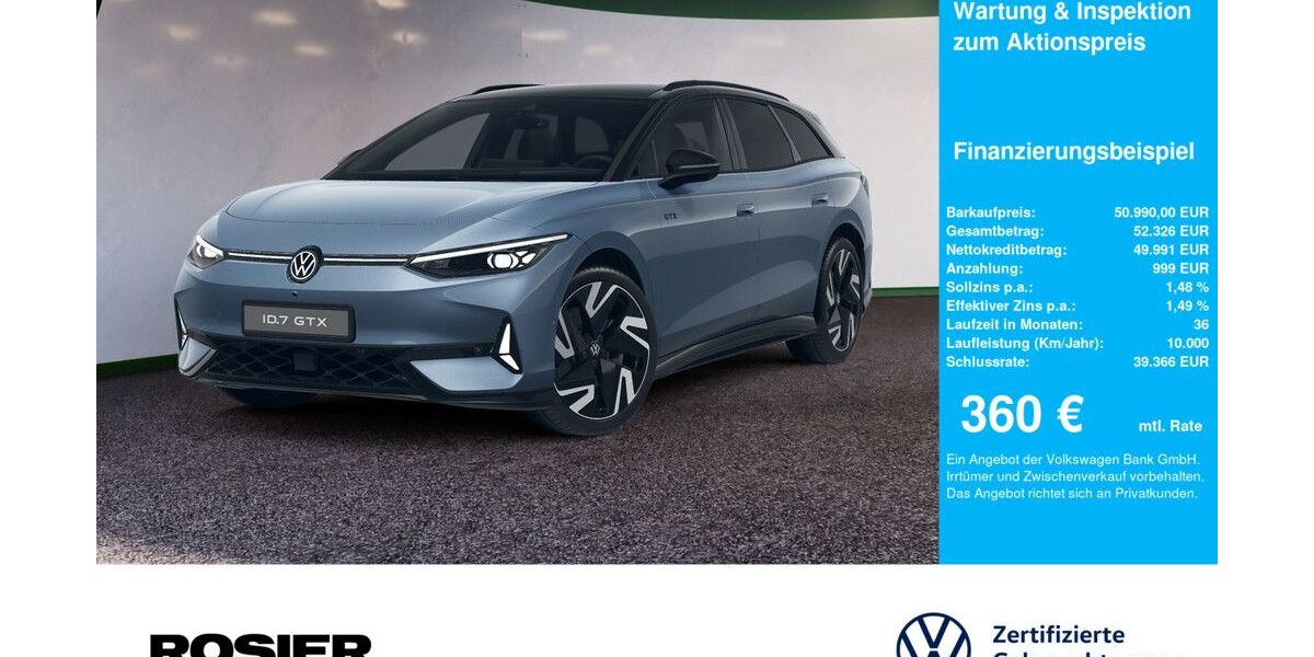 VW ID.7 24.536 km 50.480 &euro; Menden 58706