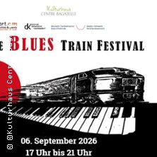Europe Blues Train Festival 06.09.2026 Kulturhaus Centre Bagatelle e.V