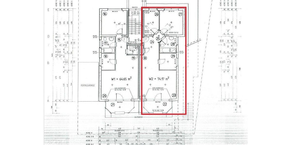 Hochparterre Saarbrücken West - 3 Zimmer, 75 m&sup2;, 179.000&euro; | Angebot:27003124