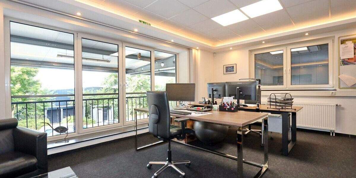 Vielseitig nutzbares Gewerbeanwesen in 33154 Salzkotten | High End Büro, Produktion, Logistik und Ausstellungshalle zimmer