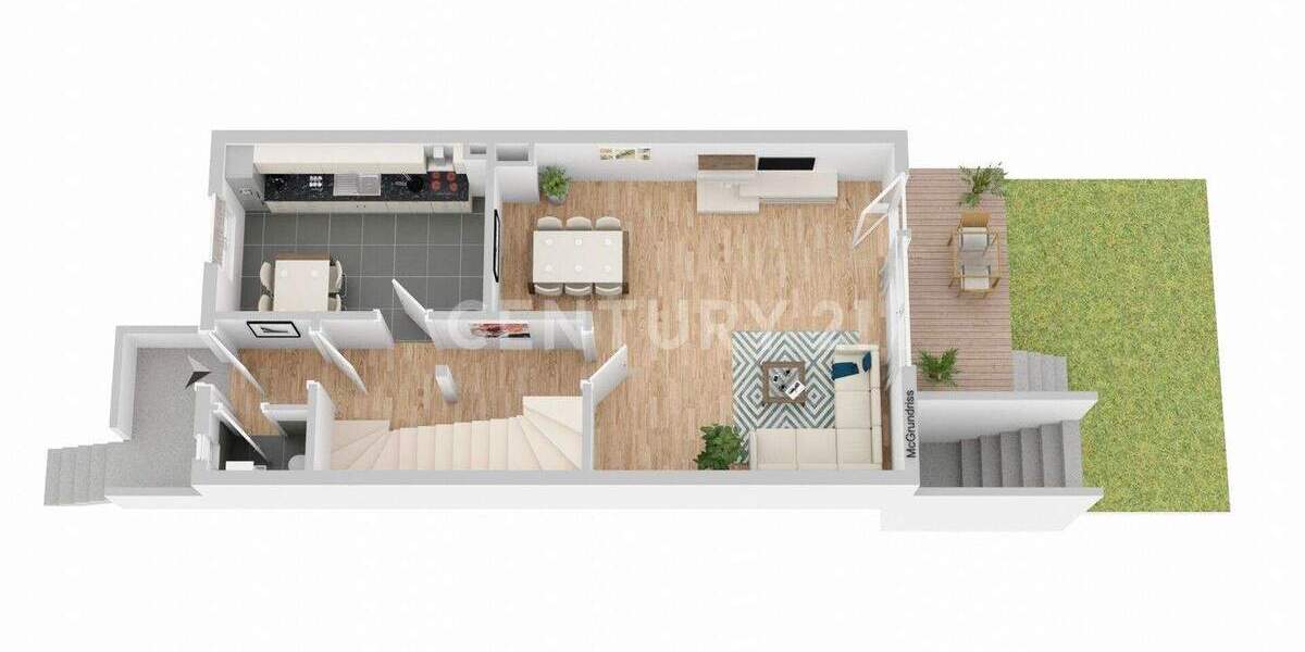 Reihenmittelhaus Wilhelmshaven Aldenburg - 5 Zimmer, 96 m&sup2;, 124.500&euro; | Angebot:25696212