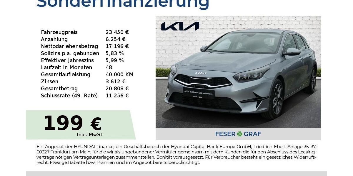 Kia ceed / Ceed 5.847 km 23.350 &euro; Roth 91154