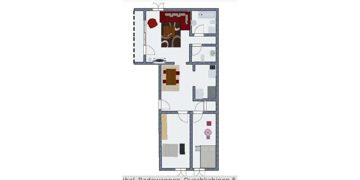 Erdgeschoßwohnung Saarbrücken West - 4 Zimmer, 80 m&sup2;, 825&euro; | Angebot:26407085