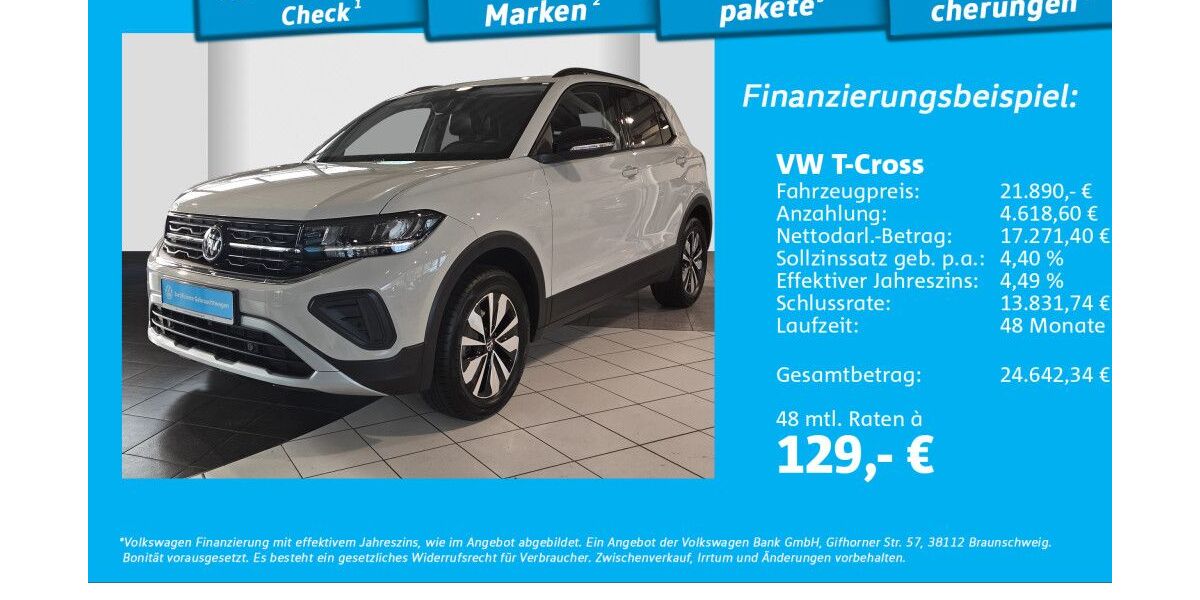 VW T-Cross 11.931 km 21.190 &euro; Glinde 21509