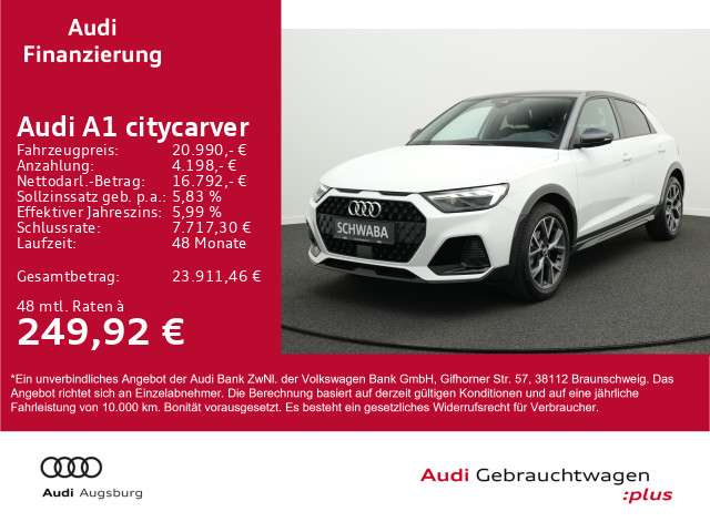 Audi A1 26.600 km 20.990 &euro; Gersthofen 86368