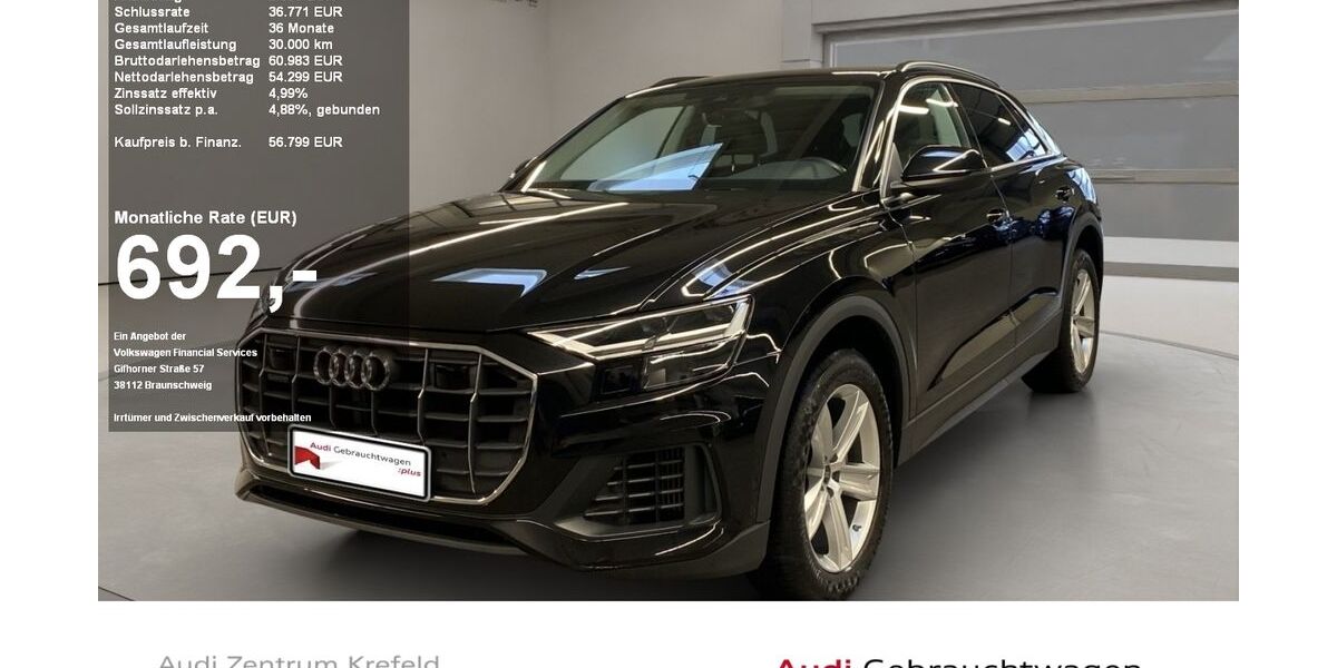 Audi Q8 42.480 km 53.988 &euro; Krefeld 47805