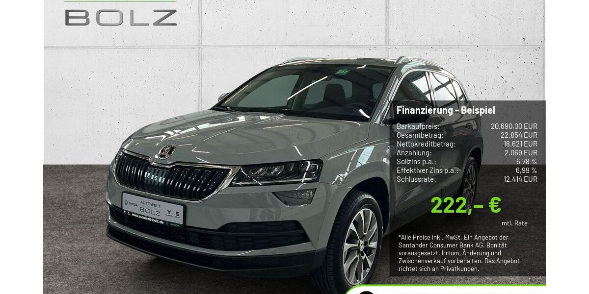 Skoda Karoq 39.946 km 20.690 &euro; Pulheim-Brauweiler 50259