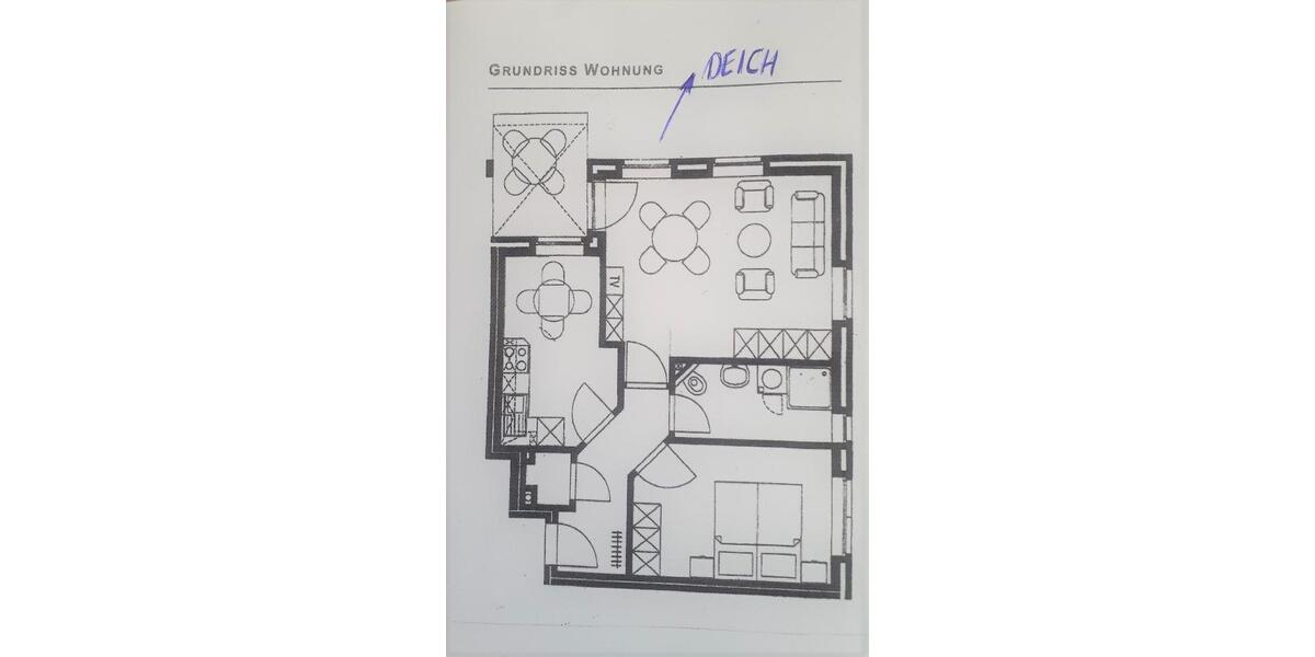 Etagenwohnung Geestland - 2 Zimmer, 53 m&sup2;, 174.000&euro; | Angebot:26788438