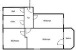 Etagenwohnung Markneukirchen - 3 Zimmer, 60 m&sup2;, 325&euro; | Angebot:26349623