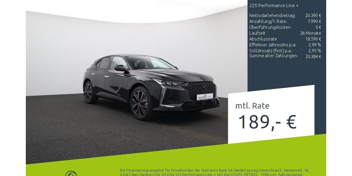 DS Automobiles DS4 6.350 km 27.880 &euro; Borken 46325