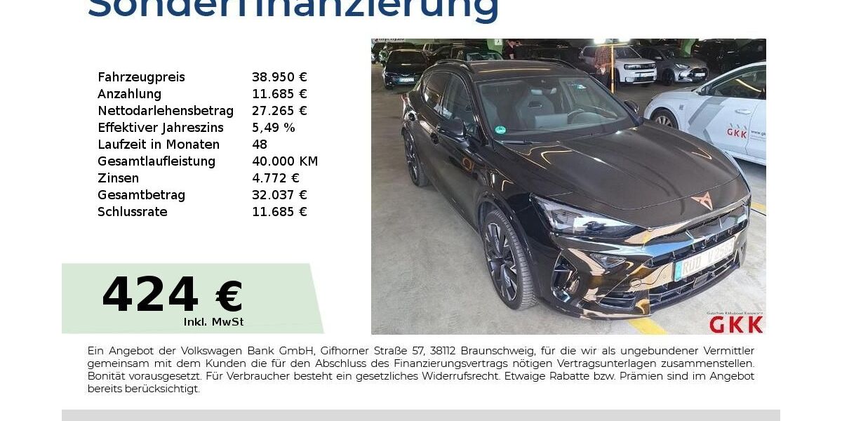 Cupra Formentor 27.250 km 38.950 &euro; Nürnberg 90441