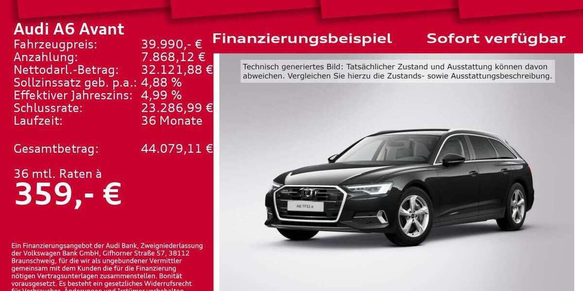 Audi A6 54.600 km 39.990 &euro; Berlin 12489