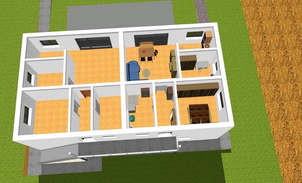 Erdgeschoßwohnung Windorf - 4 Zimmer, 117 m&sup2;, 1.345&euro; | Angebot:26447568