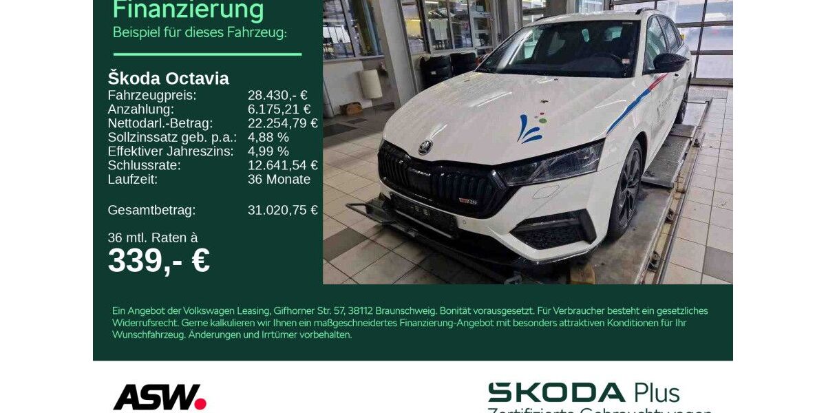 Skoda Octavia 96.500 km 28.430 &euro; Weinsberg 74189