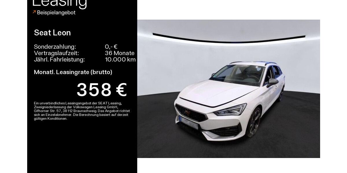 Seat Leon 46.220 km 25.390 &euro; Mainz-Kastell (Wiesbaden) 55252