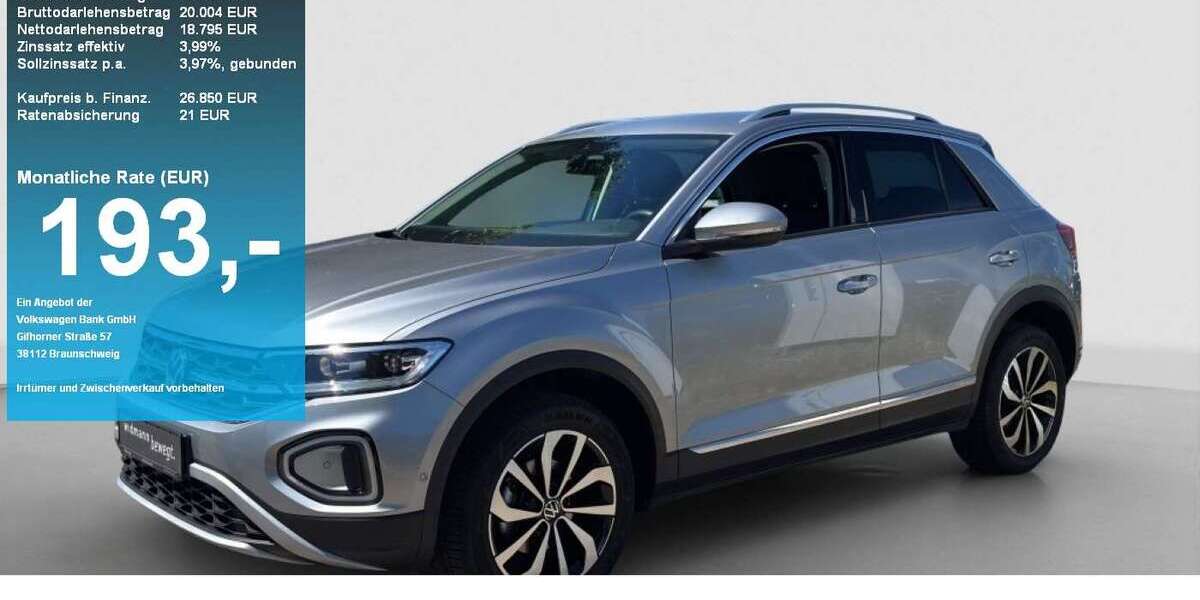 VW T-Roc 27.842 km 26.850 &euro; Schwäbisch Gmünd-Lindach 73527