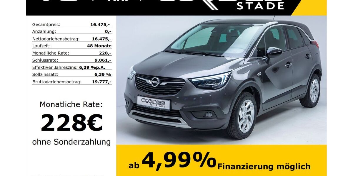 Opel Crossland (X) 31.209 km 15.775 &euro; Stade 21680