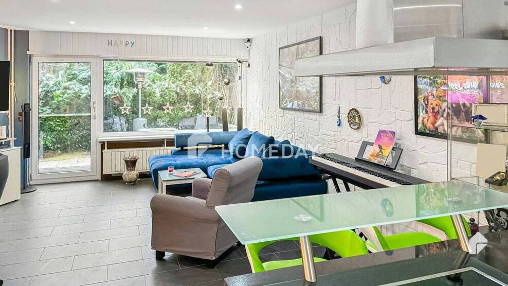 Perfektes Zuhause für kleine Familien und Paare - 3 Zimmer, 110 Quadratmeter, Terrasse und Garten
