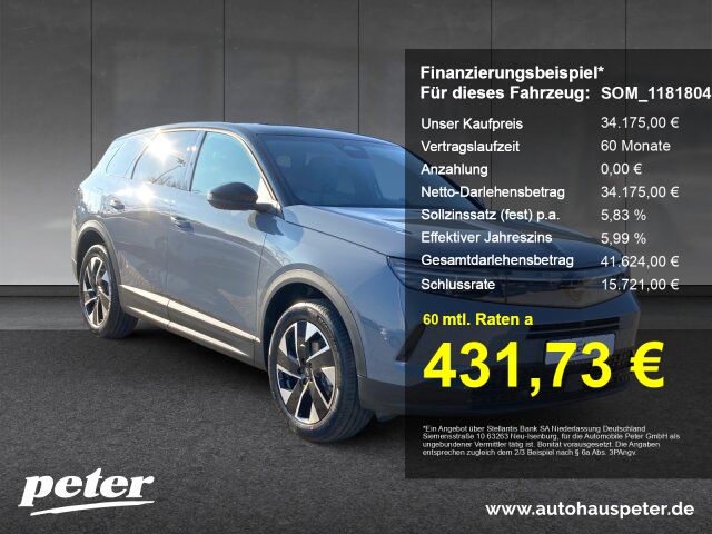 Opel Grandland (X) 14.202 km 34.175 &euro; Sömmerda 99610