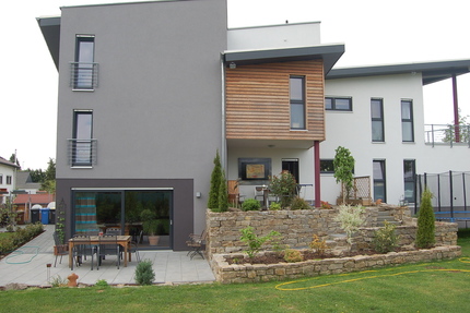 Architektenhaus in Feldrandlage mit ca. 350m² Wohnfl. und ca. 802m² Grundst.! - Haus Büttelborn | Angebot:26644562