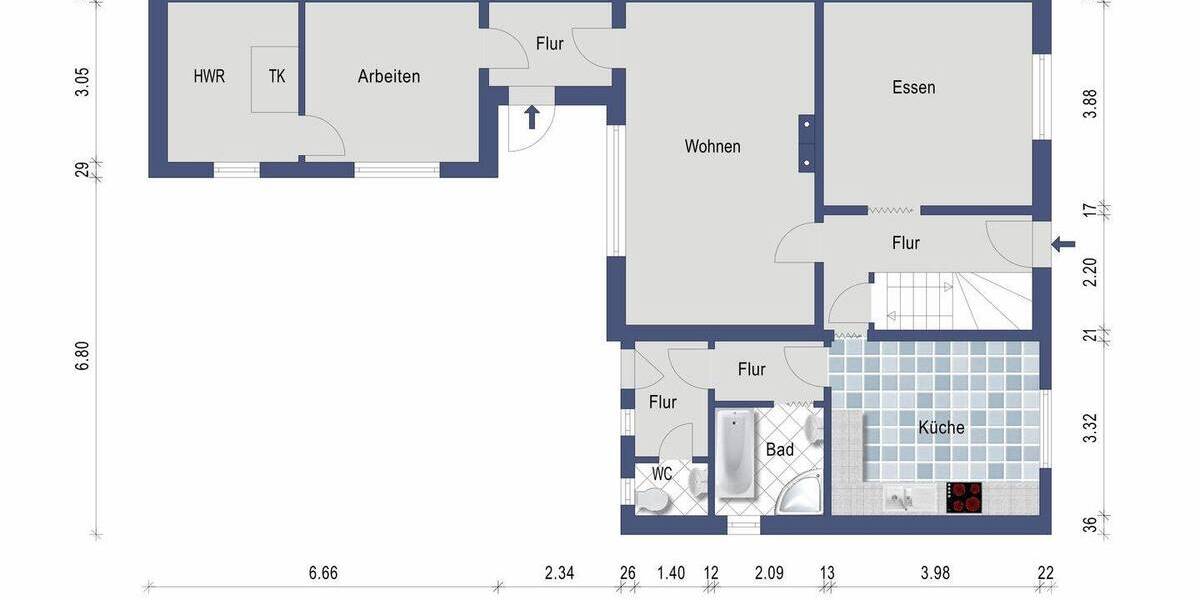Einfamilienhaus Gräfenhainichen Möhlau - 6 Zimmer, 126 m&sup2;, 120.000&euro; | Angebot:25937346