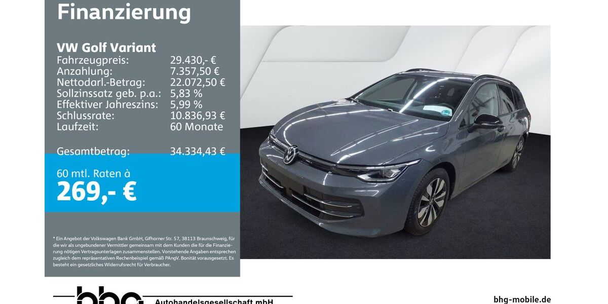 VW Golf 25.300 km 29.430 &euro; Freiburg 79115
