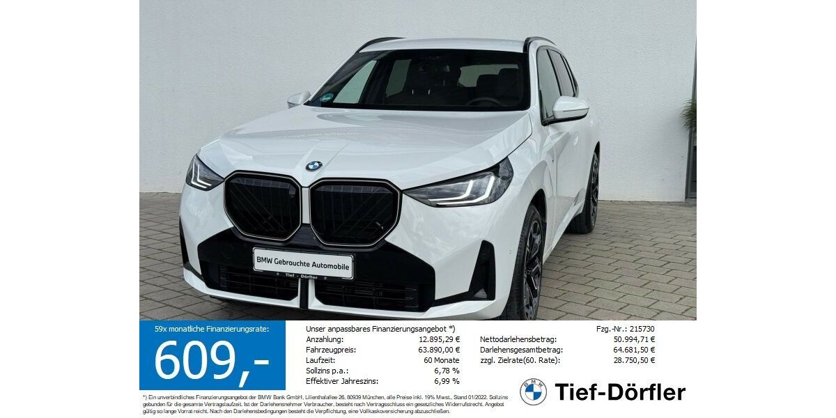 BMW X3 12.970 km 62.850 &euro; Marktsteft 97342