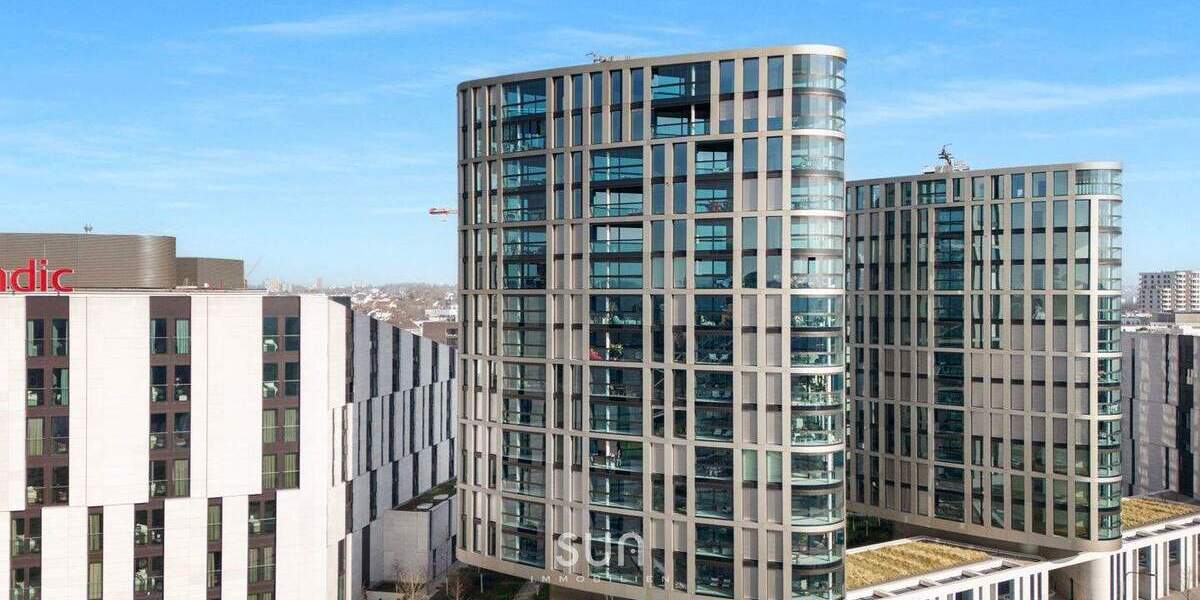 Etagenwohnung Frankfurt am Main Ostend - 2 Zimmer, 64 m&sup2;, 1.960&euro; | Angebot:25471138