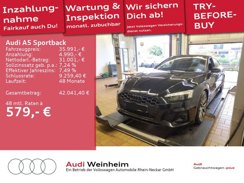 Audi A5 84.632 km 35.991 € Weinheim 69469