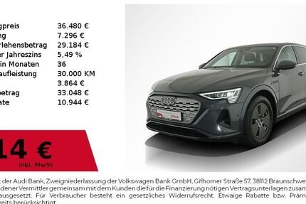 Audi Q8 e-tron 104.554 km 36.480 &euro; Nürnberg 90441