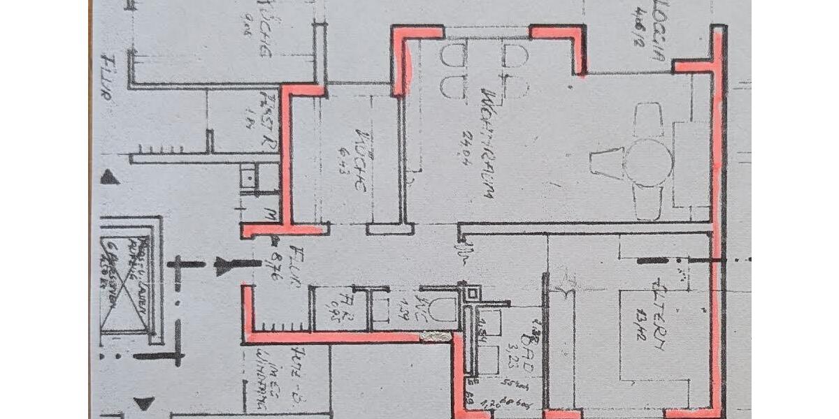 Etagenwohnung Baienfurt - 2 Zimmer, 62 m&sup2;, 226.000&euro; | Angebot:26676051