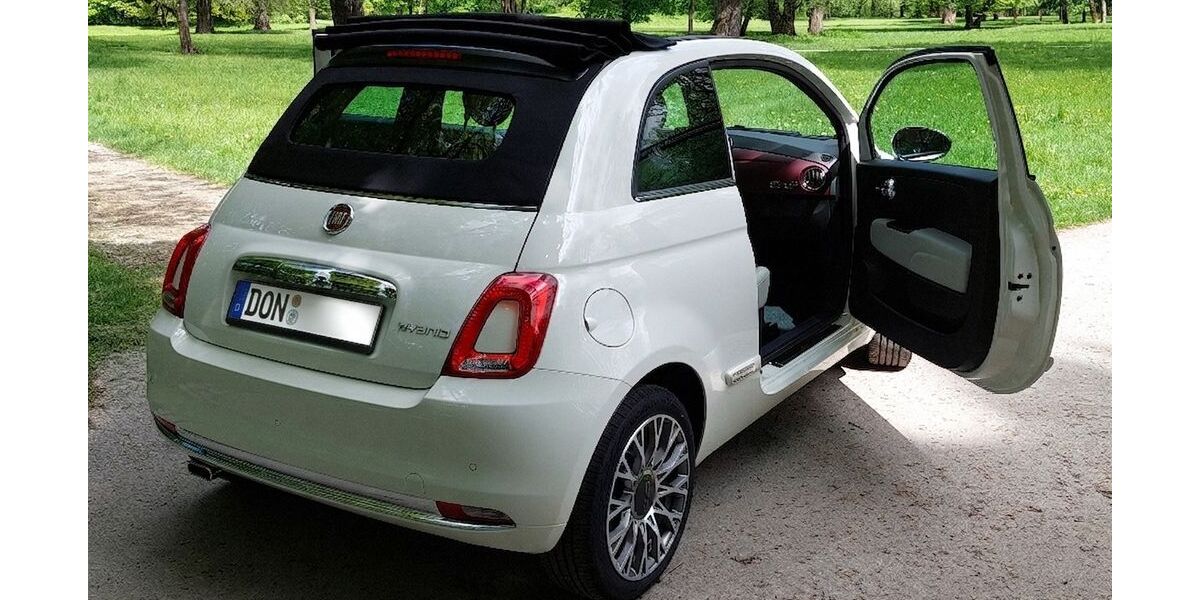 Fiat 500C 22.900 km 12.700 &euro; Tapfheim 86660