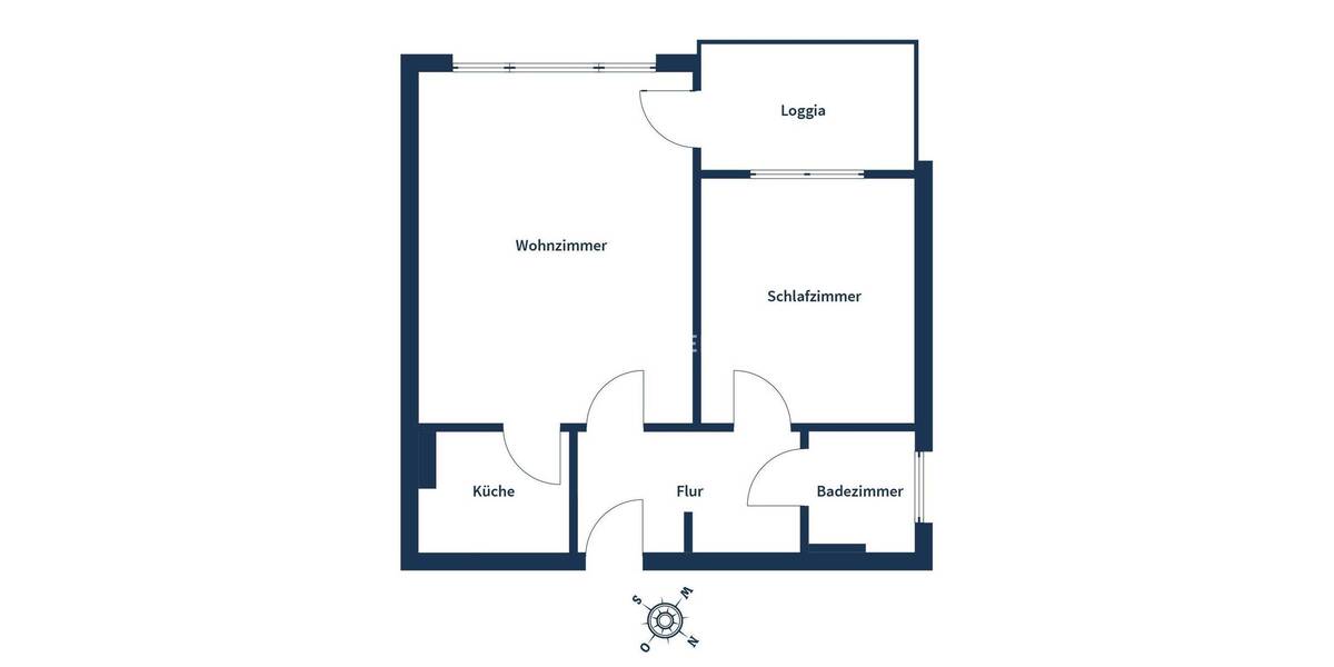 Etagenwohnung Witten Stockum - 2 Zimmer, 50 m&sup2;, 101.421&euro; | Angebot:26157236
