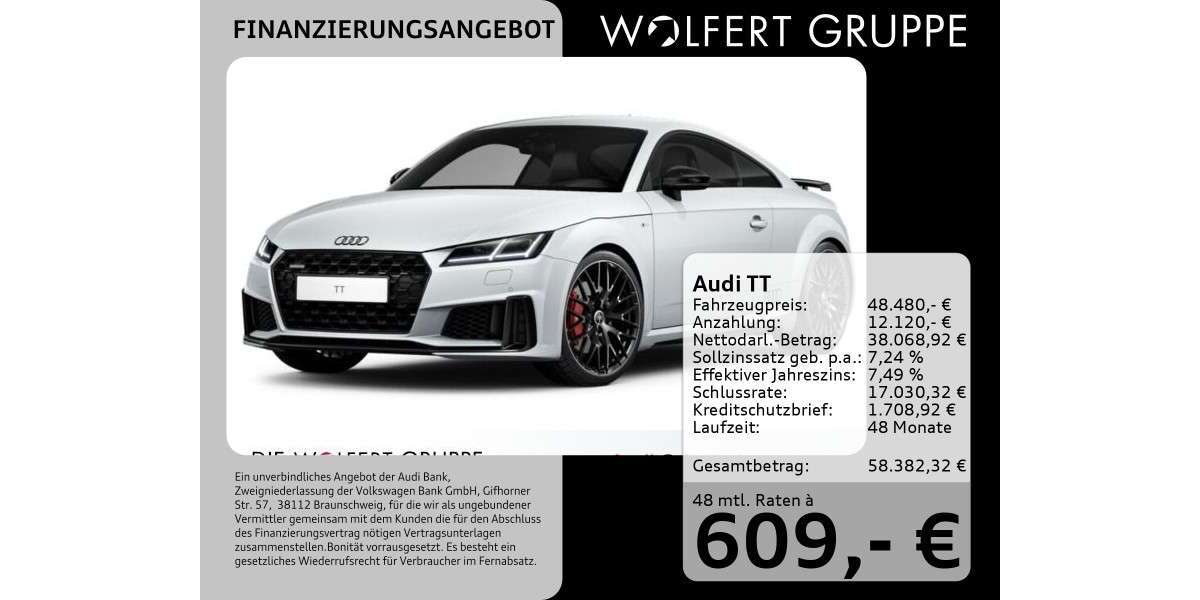 Audi TT 21.800 km 48.480 &euro; Bürgstadt 63927