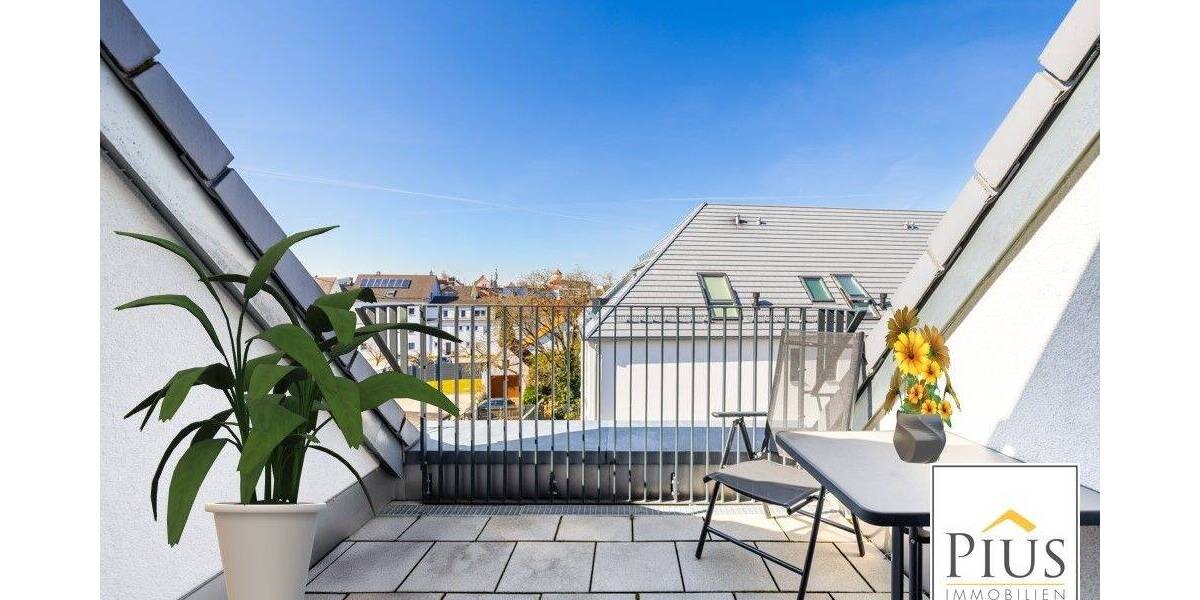 Stilvolles Wohnen! Moderne, barrierefreie 3-Zi.-Whg., Bj. 2019, KfW55, Loggia, incl. EBK u. TG-Stellpl. 3 zimmer