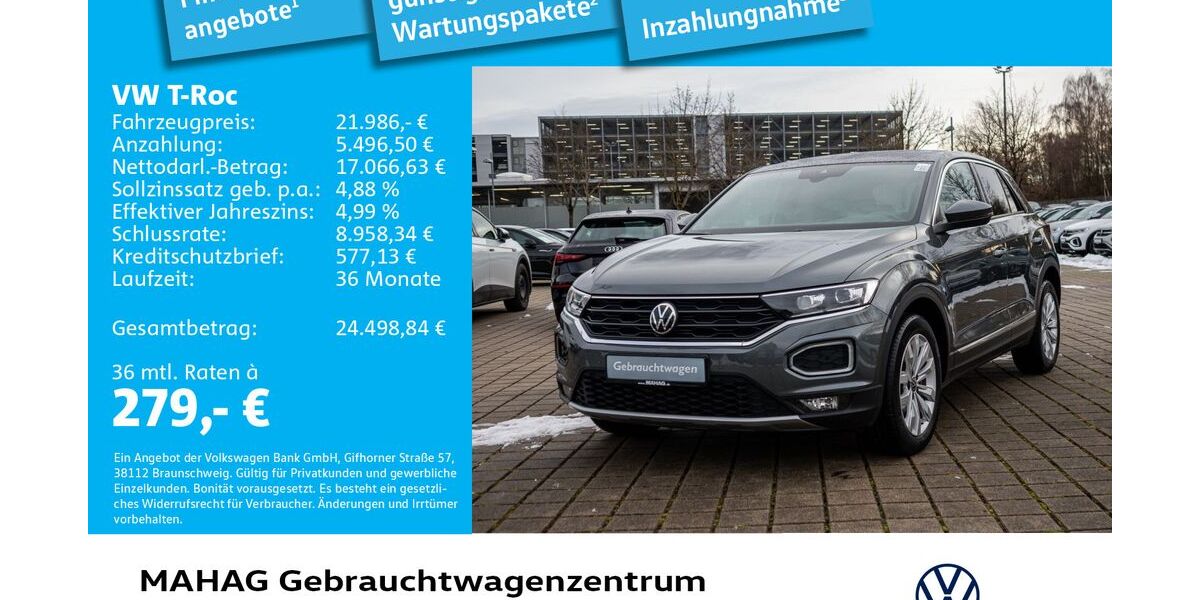 VW T-Roc 71.338 km 21.687 &euro; München 80935