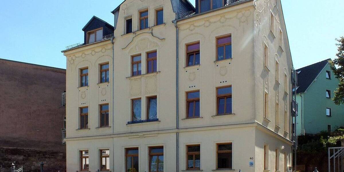 Etagenwohnung Kirchberg Burkersdorf - 2 Zimmer, 41 m&sup2;, 34.000&euro; | Angebot:23566127