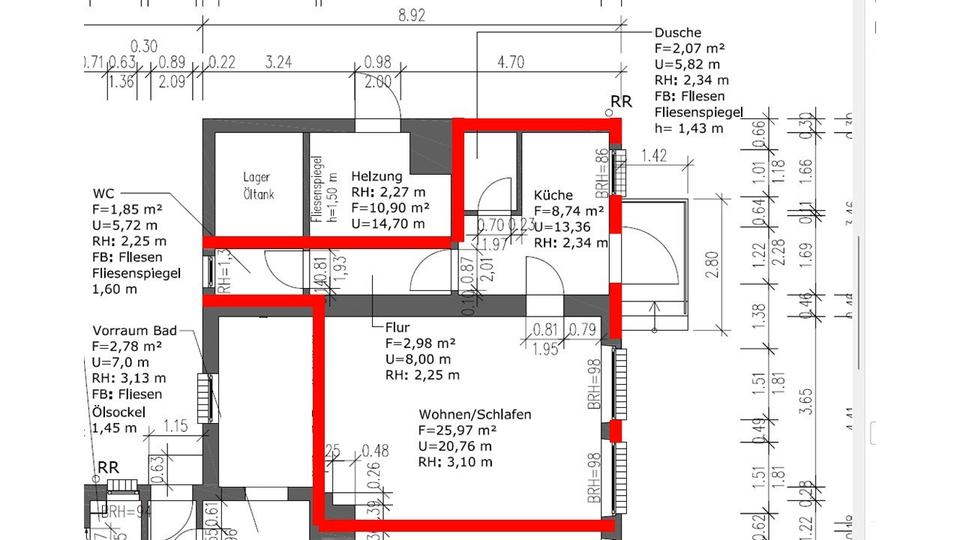 Erdgeschoßwohnung Lalendorf - 1 Zimmer, 41 m&sup2;, 250&euro; | Angebot:26315916