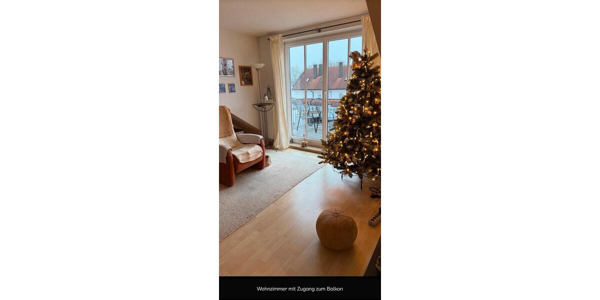 Dachgeschoßwohnung Ingolstadt Friedrichshofen-Hollerstauden - 2 Zimmer, 59 m&sup2;, 850&euro; | Angebot:26181940
