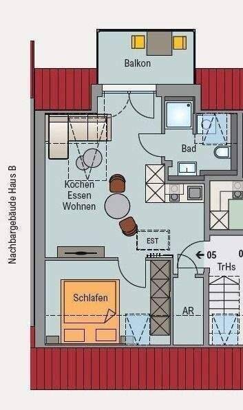 Etagenwohnung Pleinfeld Ramsberg - 2 Zimmer, 228.400&euro; | Angebot:26807152