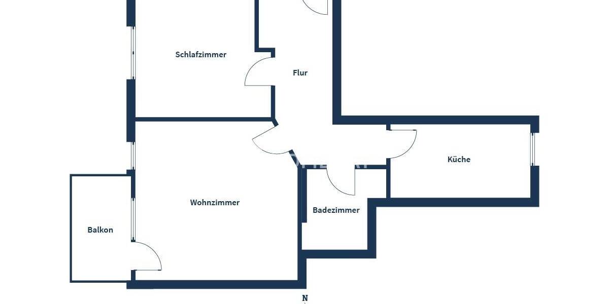 Etagenwohnung Neusäß - 2 Zimmer, 64 m&sup2;, 249.000&euro; | Angebot:26501311