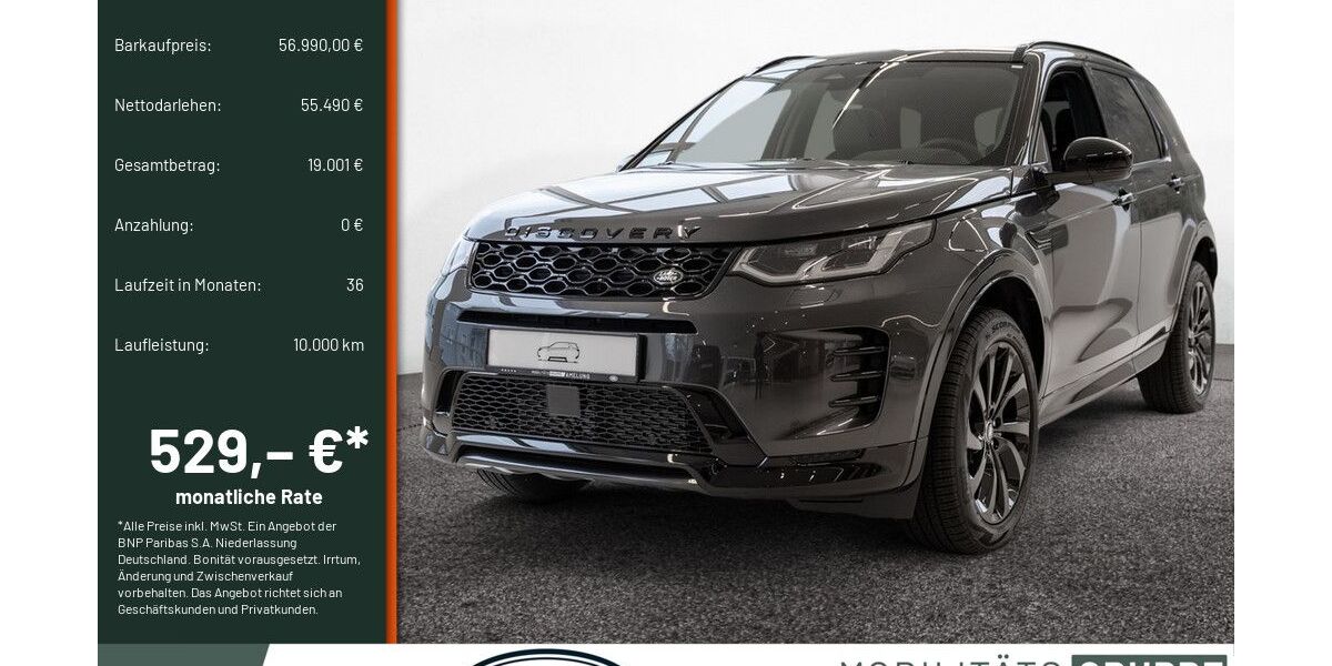 Land Rover Discovery Sport 2.500 km 56.490 &euro; Lüdenscheid 58507