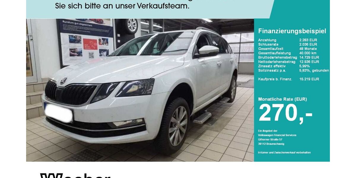 Skoda Octavia 74.537 km 15.219 &euro; Weil der Stadt 71263