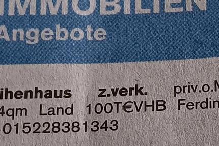 Haus Ferdinandshof - 3 Zimmer, 80 m&sup2;, 100.000&euro; | Angebot:25612002