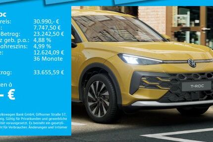 VW T-Roc 3.000 km 34.860 &euro; München 81669