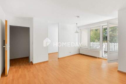 Erdgeschosswohnung mit Terrasse und klarer Raumstruktur 1 zimmer