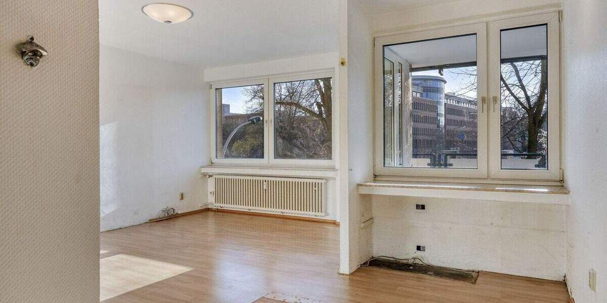 Etagenwohnung Düsseldorf Bilk - 2 Zimmer, 47 m&sup2;, 205.000&euro; | Angebot:25069887