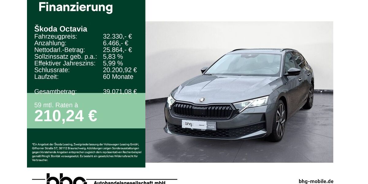 Skoda Octavia 26.854 km 31.960 &euro; Bühl 77815